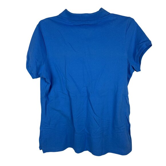 Faded Glory Womens Blue Polo Shirt Size XL - Picture 2 of 5